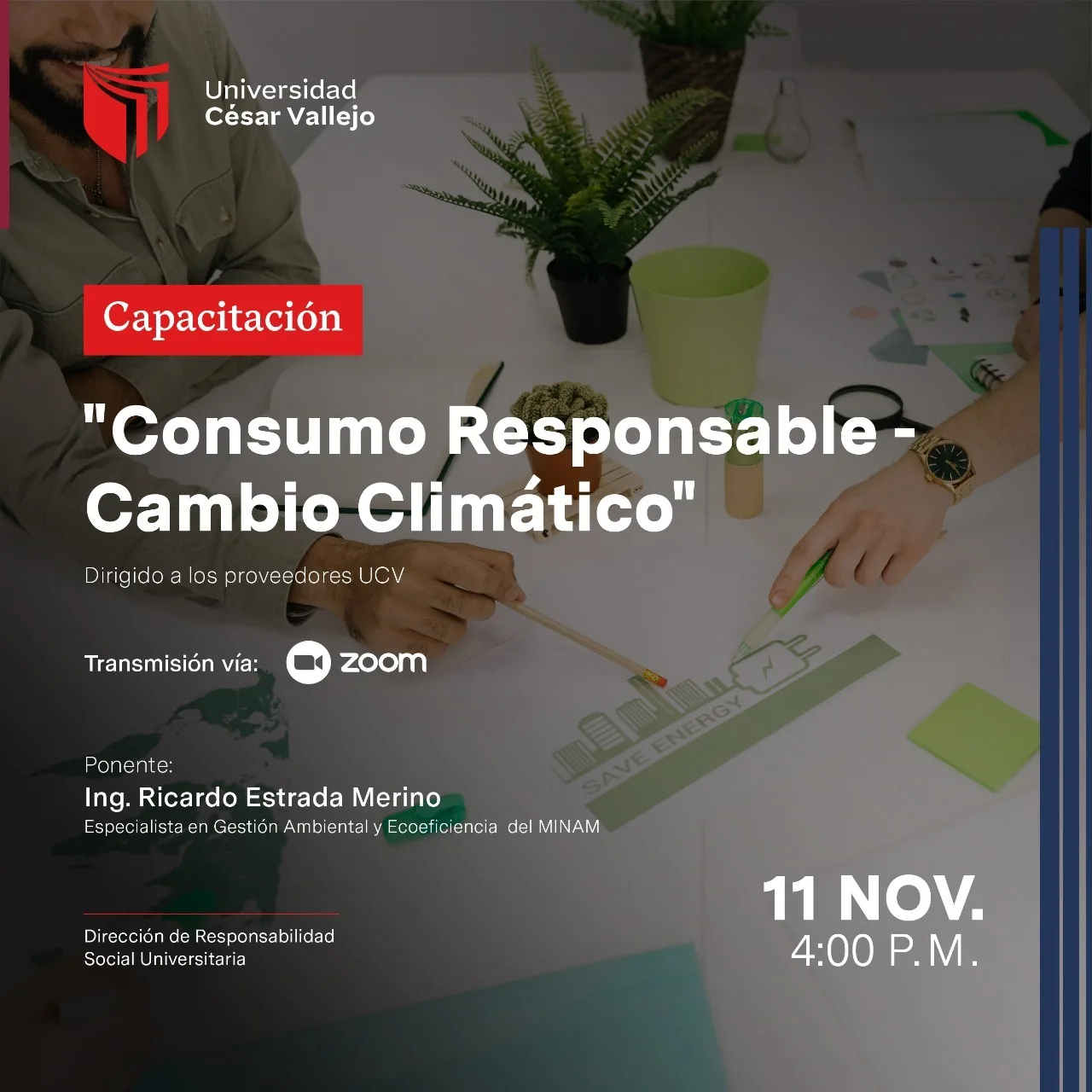 Capacitación: Consumo responsable - Cambio climático