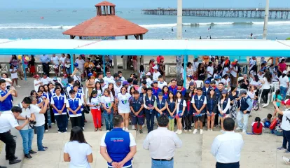 Chepén: UCV participa en la campaña nacional #SalvaPlayas2026 y fortalece su compromiso ambiental