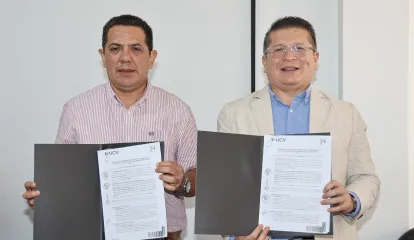 UCV firma alianza para impulsar educación y oportunidades para comerciantes y trabajadores