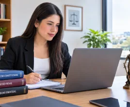 Estudiar derecho a distancia: simulación de audiencias, certificaciones progresivas y todo lo que necesitas está en UCV Virtual