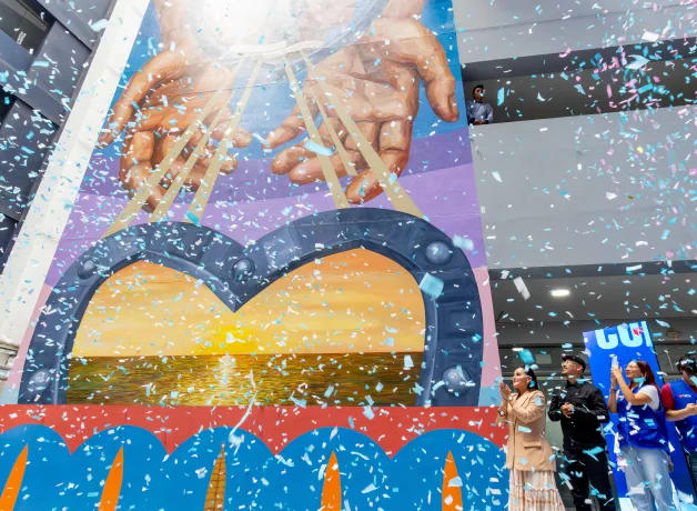 ucv-inaugura-mural-blindaje-para-el-cora ucv-inaugura-mural-blindaje-para-el-cora